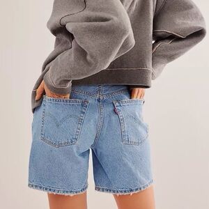 Vintage Levi's 100% Cotton Rigid Shorts 90s Mom Dad 5 Inch 4 6 8 Reg Jorts